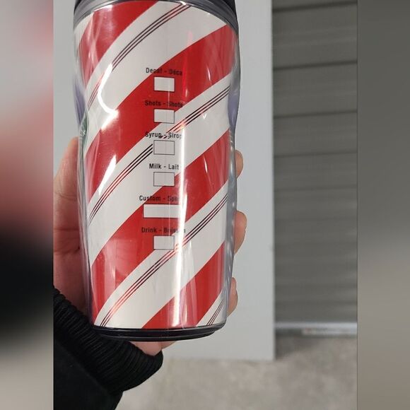 Starbucks Coffee 8oz Red White Tumbler - Picture 3 of 5